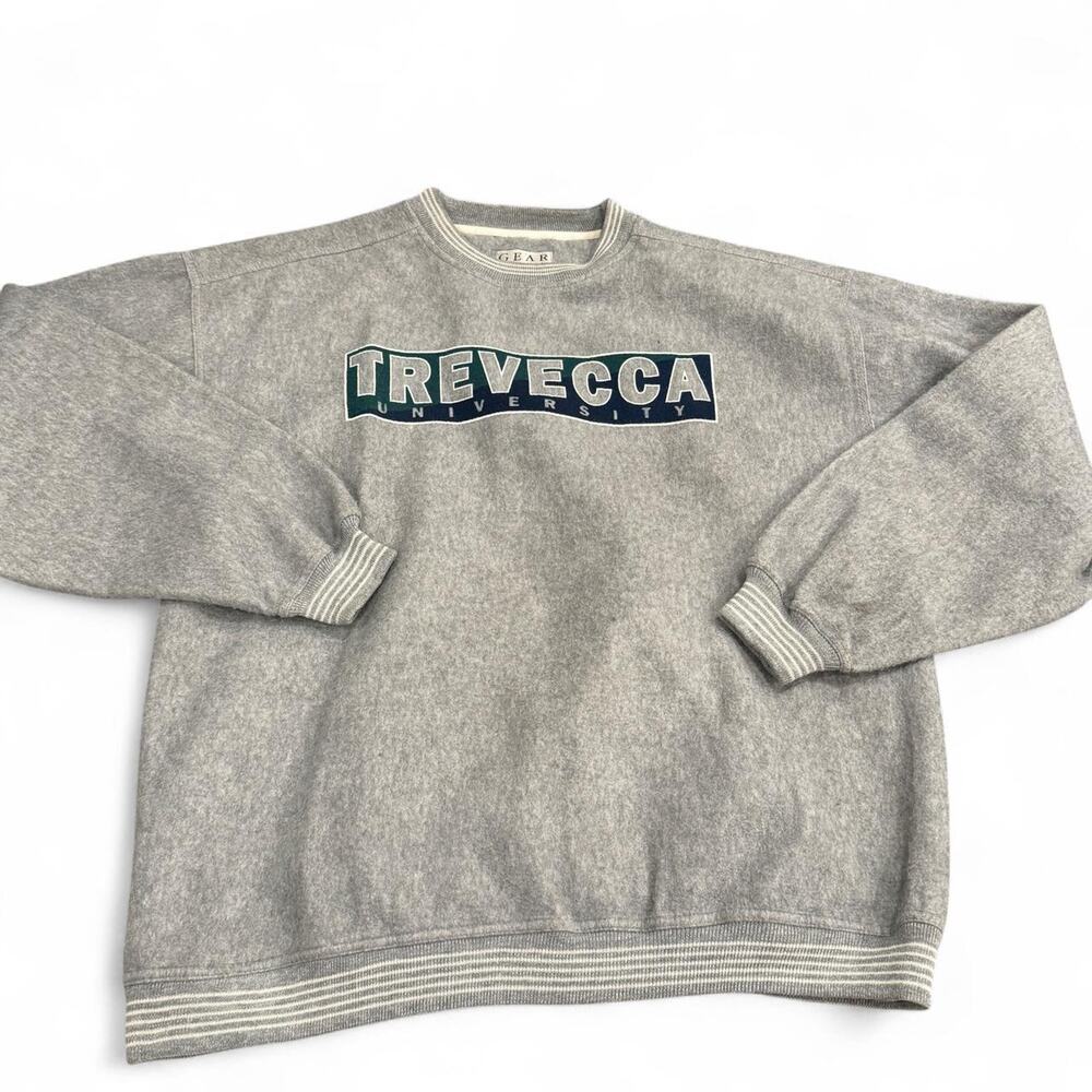 Vintage Gear For Sports Trevecca University Graphic Crewneck Sweatshirt Size XL